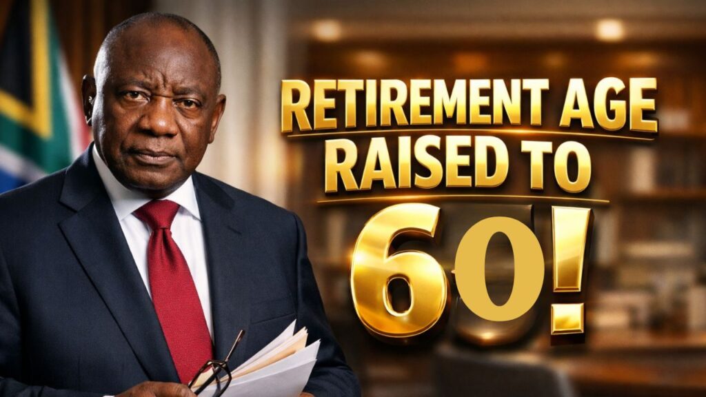 Retirement at 60 in South Africa