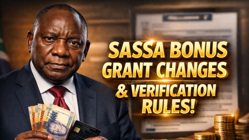 SASSA Bonus Grant Changes in 2026