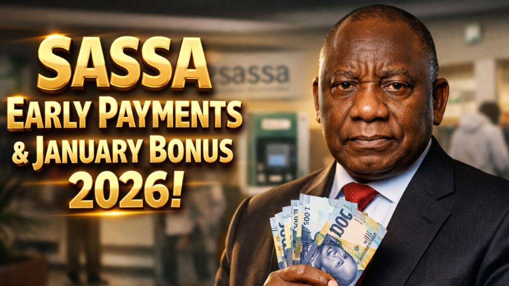 SASSA Early Payments