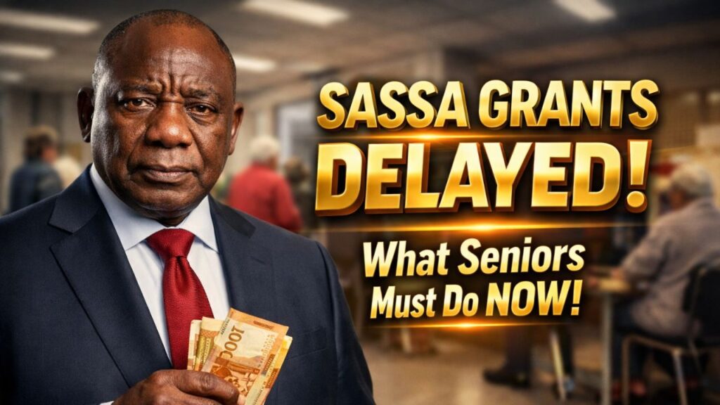 SASSA Old Age Grant Delay January 2026