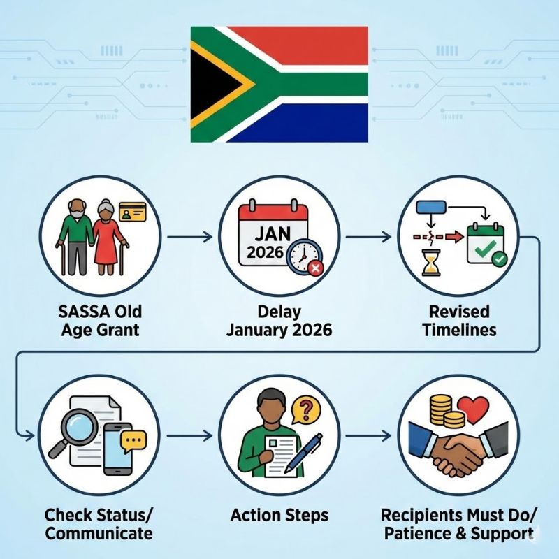 SASSA Old Age Grant Delay January 2026