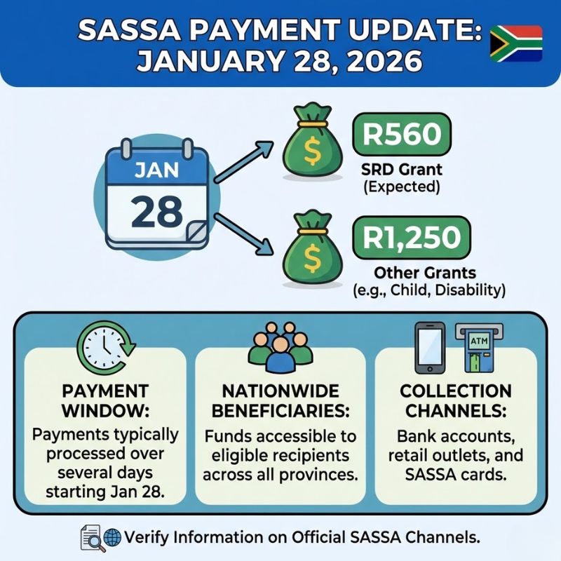 SASSA R2,315 January 2026
