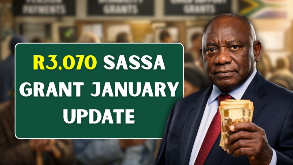 SASSA R3,070 Grant January 2026