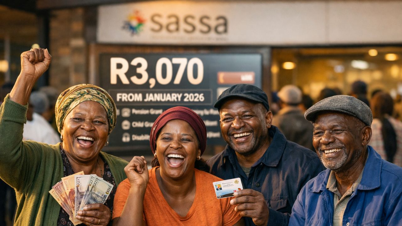 SASSA R3,070 Grant January 2026