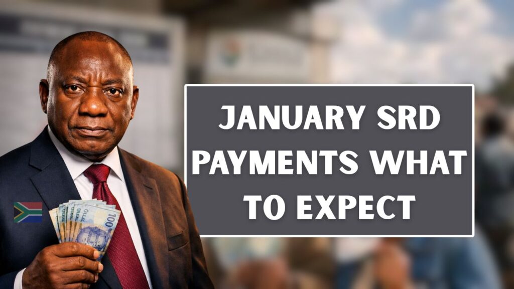 SASSA SRD Payment Dates January 2026