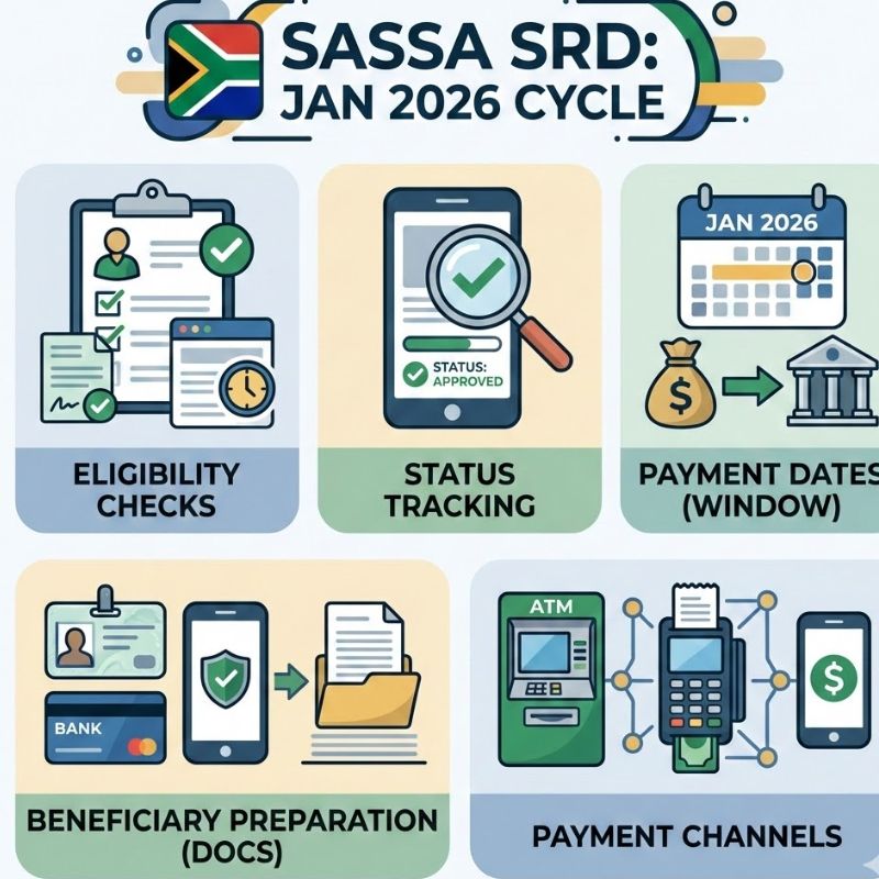 SASSA SRD Payment Dates January 2026